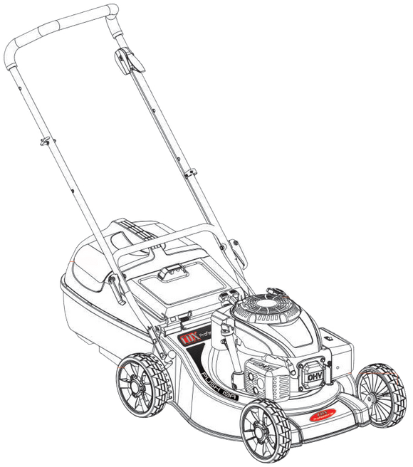 Cox 19in Alloy Professional Mower